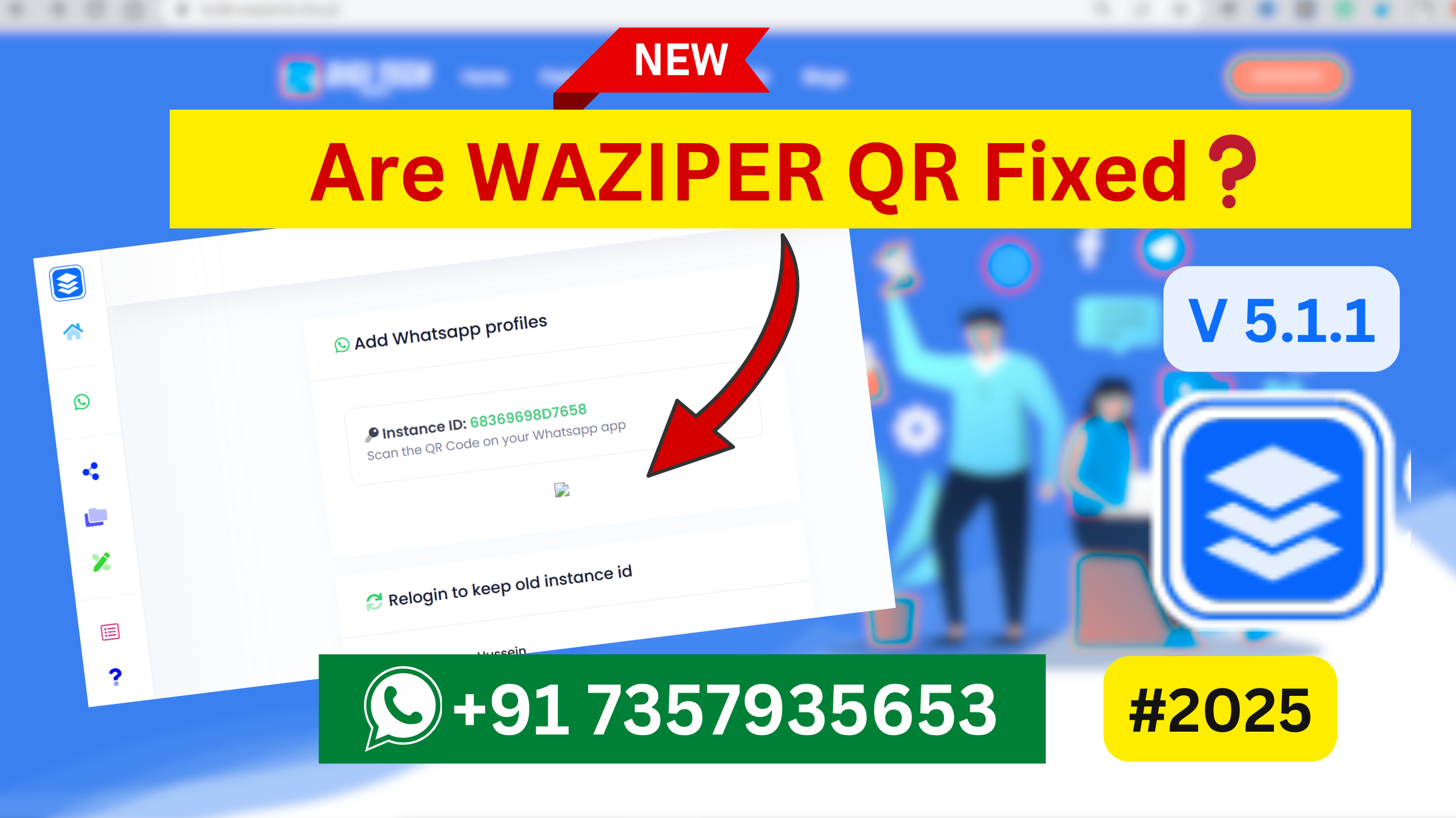 are WAZIPER QR Fixed❓ | WAZIPER QR CODE ISSUE Solved but QR not Generate why? #waziper #2025